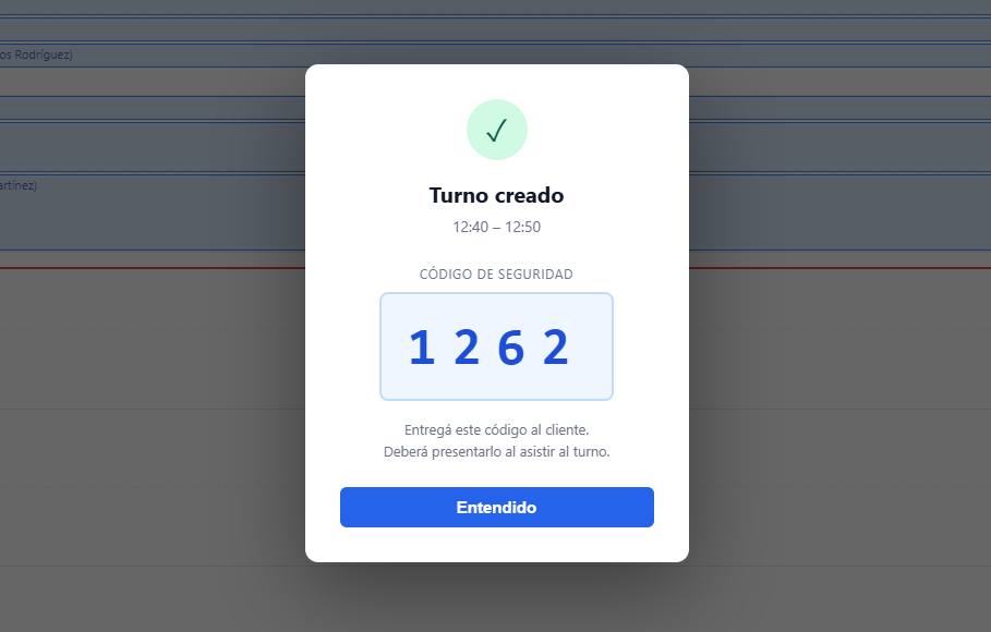 Screenshot 9 de TurnosWeb